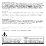 Preview for 8 page of Seura ENT4-43 User Manual