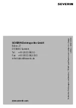 Preview for 60 page of SEVERIN ES 3564 Instructions For Use Manual