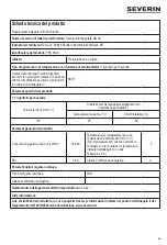 Preview for 43 page of SEVERIN FKS 8840 Instructions For Use Manual