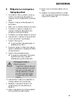 Preview for 149 page of SEVERIN FR 2432 Instructions For Use Manual