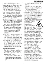 Preview for 3 page of SEVERIN FRD 8994 Instructions For Use Manual