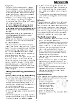 Preview for 23 page of SEVERIN FRD 8994 Instructions For Use Manual