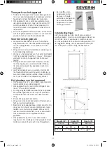 Preview for 43 page of SEVERIN KS 8828 Instructions For Use Manual