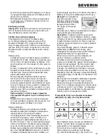 Preview for 103 page of SEVERIN KS 9773 Instructions For Use & Warranty