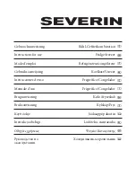 SEVERIN KS 9780 Manual preview