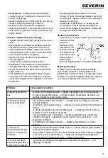 Preview for 27 page of SEVERIN KS 9798 Instructions For Use Manual