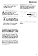 Preview for 29 page of SEVERIN KS 9798 Instructions For Use Manual