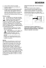 Preview for 49 page of SEVERIN KS 9798 Instructions For Use Manual