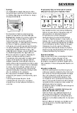 Preview for 103 page of SEVERIN KS 9798 Instructions For Use Manual