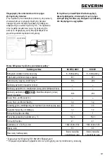 Preview for 107 page of SEVERIN KS 9798 Instructions For Use Manual