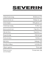 Preview for 1 page of SEVERIN KS 9825 Instructions For Use Manual