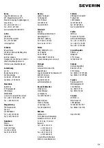 Preview for 31 page of SEVERIN PW 7009 Instructions For Use Manual