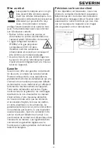 Preview for 39 page of SEVERIN VKS 8807 Instructions For Use Manual