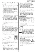 Preview for 25 page of SEVERIN VKS 8815 Instructions For Use Manual