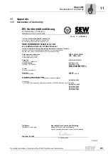 Preview for 65 page of SEW-Eurodrive CMP40 Operating Instructions Manual