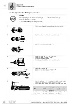 Preview for 70 page of SEW-Eurodrive CMP40 Operating Instructions Manual