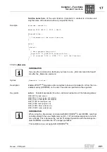 Preview for 221 page of SEW-Eurodrive IPOS plus Manual