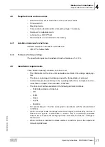 Preview for 21 page of SEW-Eurodrive MGFAT1-DSM-C/PE Operating Instructions Manual