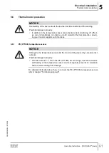 Preview for 61 page of SEW-Eurodrive MGFAT1-DSM-C/PE Operating Instructions Manual