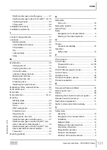 Preview for 121 page of SEW-Eurodrive MGFAT1-DSM-C/PE Operating Instructions Manual