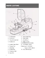 Preview for 4 page of Sew Pro SuperLockstitch SP-403 Owner'S Manual