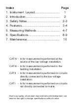 Preview for 2 page of SEW 2751 IN Instruction Manual