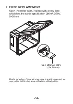 Preview for 16 page of SEW 4338 mO Instruction Manual