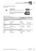 Preview for 113 page of SEW DRC.-...-DAC Operating Instructions Manual