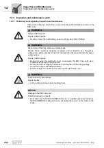 Preview for 202 page of SEW DRC.-...-DAC Operating Instructions Manual