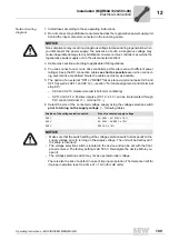 Preview for 109 page of SEW MDR60A Operating Instructions Manual