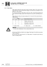 Preview for 118 page of SEW MDR60A Operating Instructions Manual