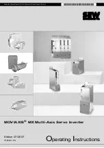 Preview for 1 page of SEW MOVIAXIS MX Operating Instructions Manual