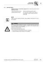 Preview for 13 page of SEW MOVIAXIS MX Operating Instructions Manual