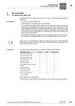 Preview for 187 page of SEW MOVIAXIS MX Operating Instructions Manual