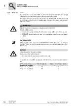 Preview for 18 page of SEW MOVIFIT FDC Operating Instructions Manual