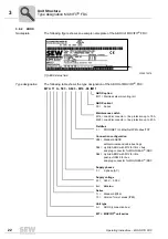 Preview for 22 page of SEW MOVIFIT FDC Operating Instructions Manual