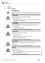 Preview for 112 page of SEW movifit mc Operating Instructions Manual