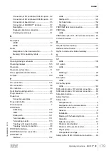 Preview for 179 page of SEW movifit mc Operating Instructions Manual