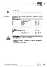 Preview for 103 page of SEW Movitrac B Operation Instructions Manual