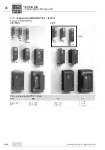 Preview for 164 page of SEW Movitrac B Operation Instructions Manual