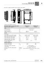 Preview for 165 page of SEW Movitrac B Operation Instructions Manual