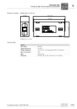 Preview for 179 page of SEW Movitrac B Operation Instructions Manual