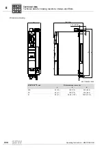 Preview for 224 page of SEW Movitrac B Operation Instructions Manual