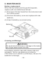 Preview for 12 page of SEW ST-2001 Instruction Manual