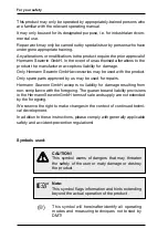 Preview for 6 page of sewerin EX-TEC Combi Operating Instructions Manual