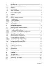 Preview for 5 page of sewerin FERROPHON FG 150 Operating Instructions Manual