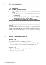 Preview for 14 page of sewerin FERROPHON FG 150 Operating Instructions Manual