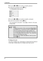 Preview for 34 page of sewerin miniLec 4 Operating Instructions Manual