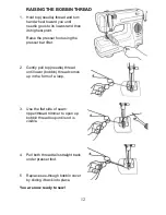 Preview for 12 page of SewPro QuikStitch SP-402 Owner'S Manual