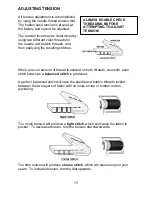 Preview for 15 page of SewPro QuikStitch SP-402 Owner'S Manual